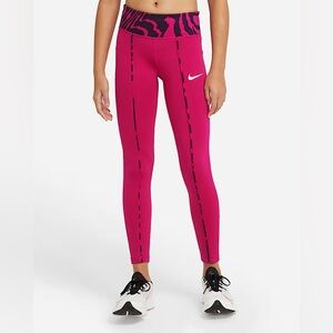 Nike Pink Leggings with Black Accents